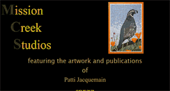 Desktop Screenshot of missioncreek.com