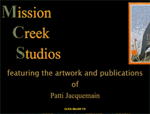 Tablet Screenshot of missioncreek.com
